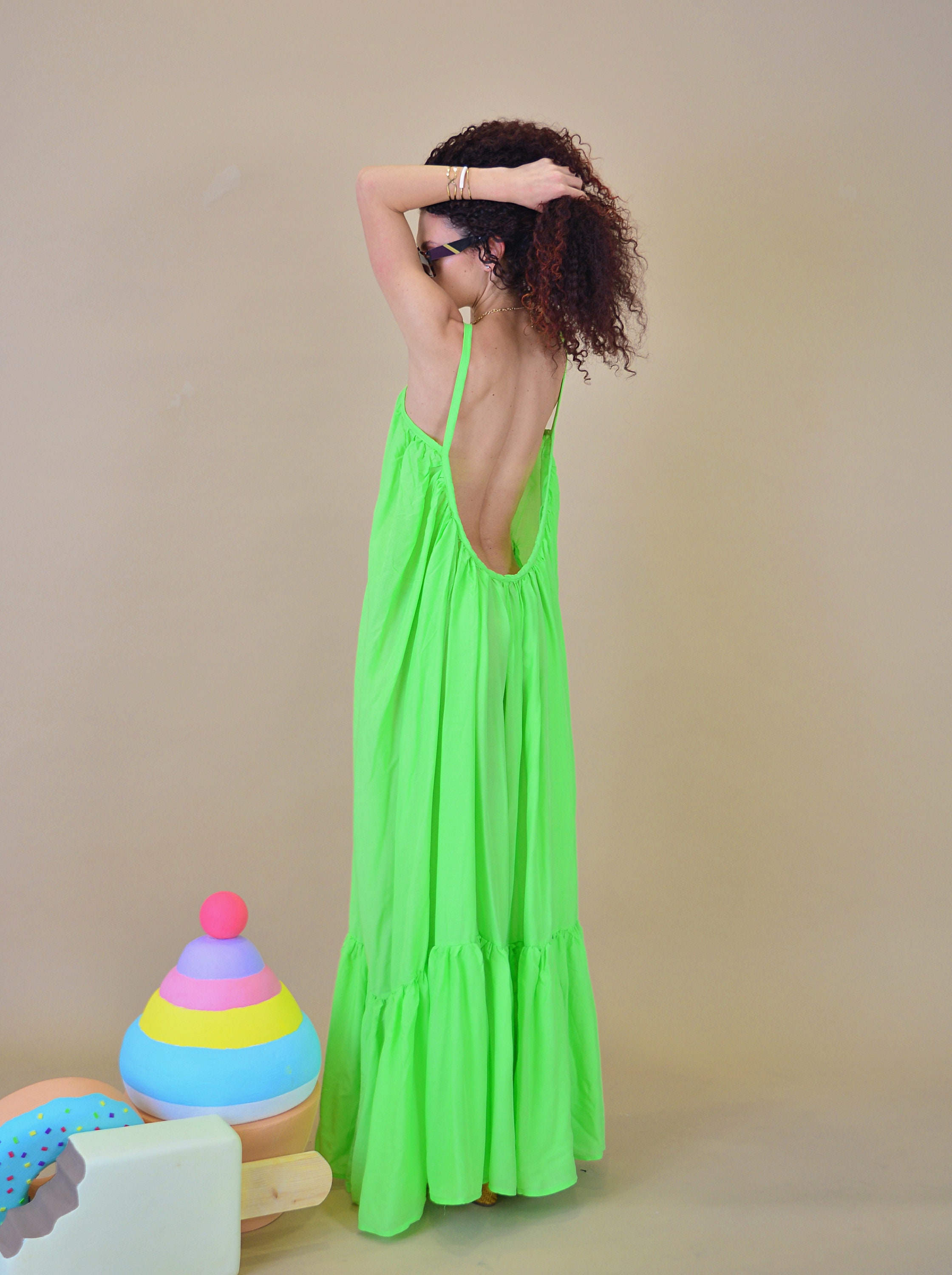 neon green dress amazon Amazon.com: yabaa Sexy Backless Mini Dresses Skinny Club Party Sleeveless Knitted Dress Fall Streetwear Beach Holiday (XL,neon Green) : Clothing, Shoes & Jewelry