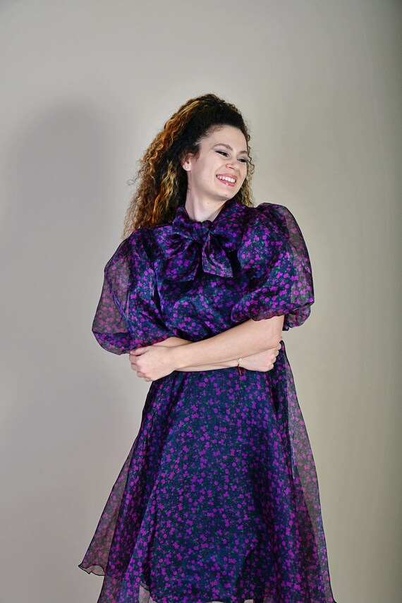 Mini top organza dress