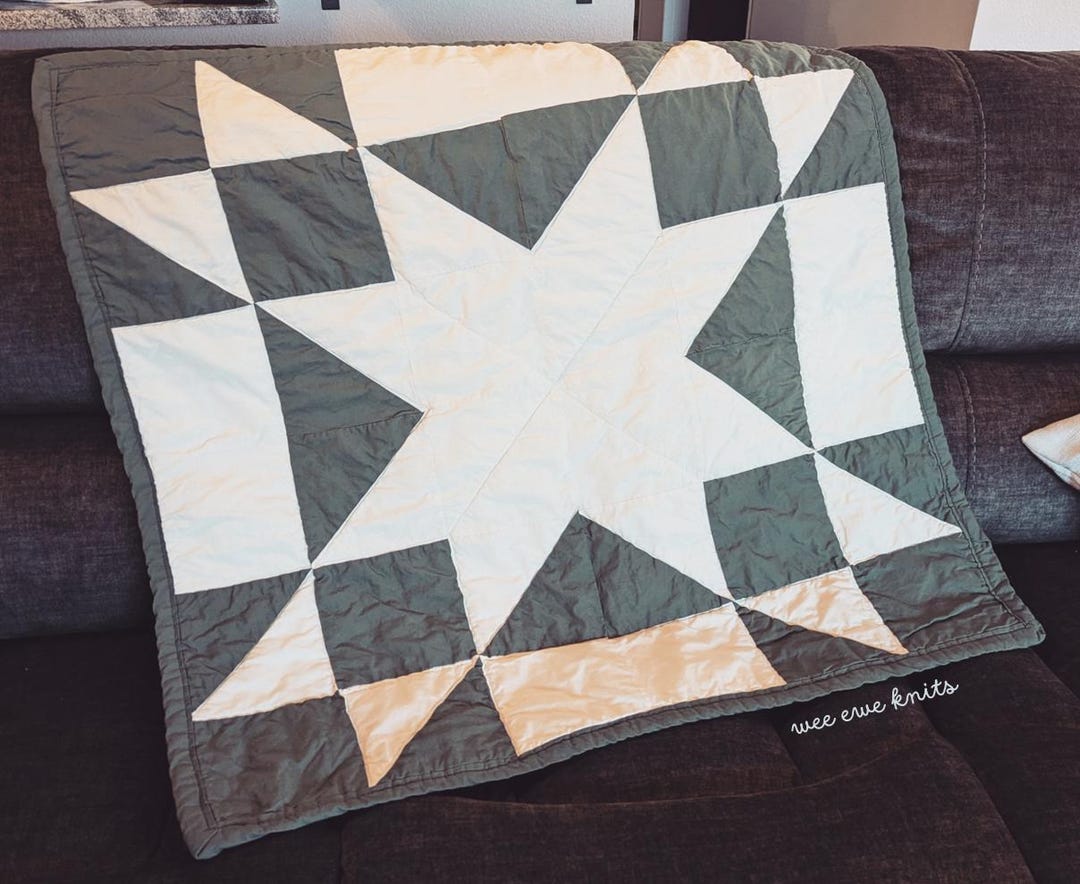 North Star Baby Quilt Pattern PDF* Easy Quilting Throw Blanket - Etsy