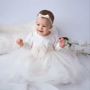 Clara tulle dress, Christening, wedding,communion
