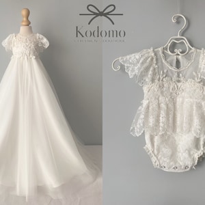SWAROWSKI Abito da battesimo per bambina /SWAROVSKI/ Abito da battesimo per bambina / Abito da battesimo per bambina / Elegante abito da battesimo /