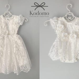 Christening dress, Baptism dress, baptism gown, christening gown, christening dress for baby girl, baby girl baptism dress