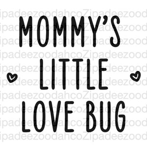Mommy's Little Love Bug Image da utilizzare per l'artigianato