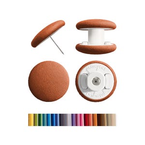 Primpins Duvet Clips - Made-to-Order - Pure Cotton Collection - Locking Pin Fasteners - Keeps Comforter from Shifting in Cover