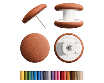 Primpins Duvet Clips - Made-to-Order - Pure Cotton Collection - Locking Pin Fasteners - Keeps Comforter from Shifting in Cover