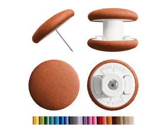 Primpins Duvet Clips - 100 Colors Pure Cotton Collection - Locking Pin Fasteners - Keeps Comforter from Shifting in Cover