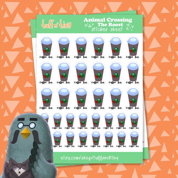 Download Free Brewsters The Roost Animal Crossing Coffee Time Planner Etsy SVG Cut Files