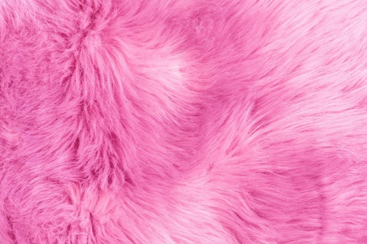 Make An Offer Listing Image - Pink Faux Fur Background Soft Pink Faux Fur Texture Luxurious And Fluffy, Faux Fur  main image 4