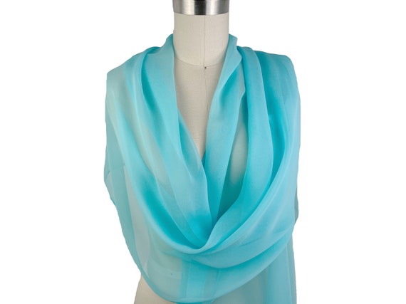 【MARKAWARE】SCARF - SILK CHIFFON Zuhair Murad chiffon-crepe Silk Scarf | Green | FARFETCH