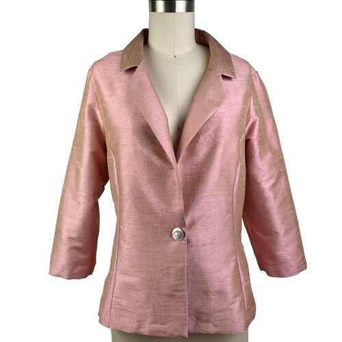 long sleeve one button classic coat
