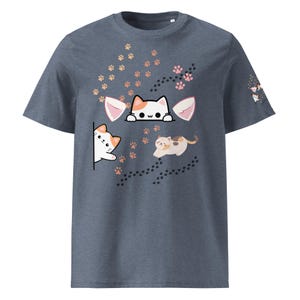Cat Shirt Women, Shirt with Cat, Cat T-Shirt, Gift for Cat Lovers, Cat Mom Shirt