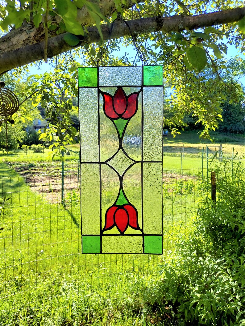 Stained Glass Tulips Stained Glass Tulips