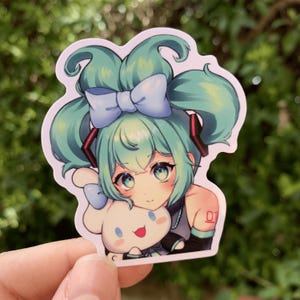 Cinnamiku Kawaii Sticker
