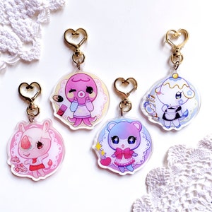Animal Villagers Acrylic Keychain