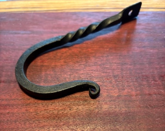Square Head Rat Tail Hook with Twist