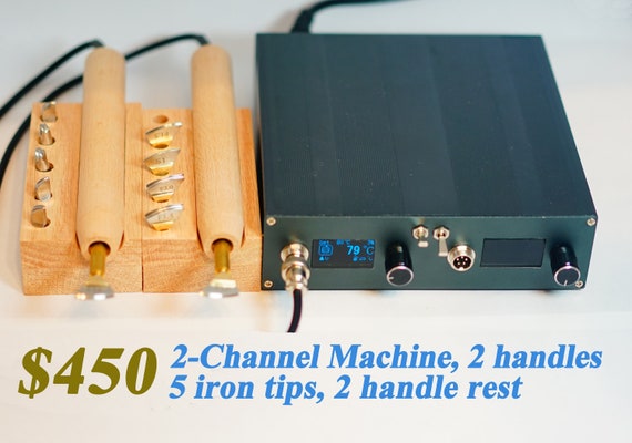 Electric leather edge creasing machine /& tips Accurate temperature control
