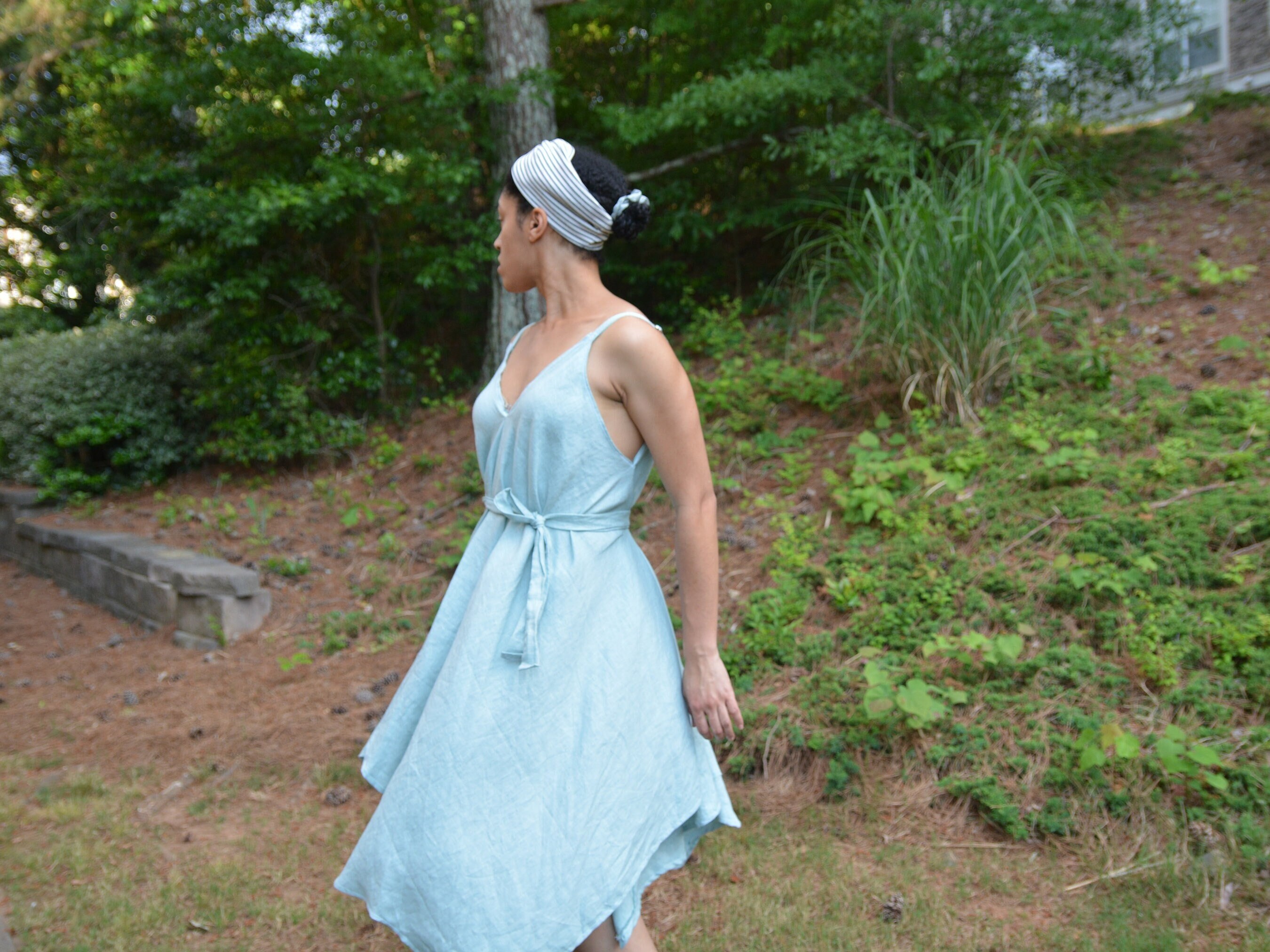 Linen hotsell tent dress