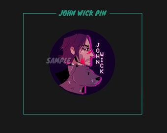 John Wick Pin