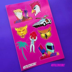 Hotline Miami Sticker Sheet