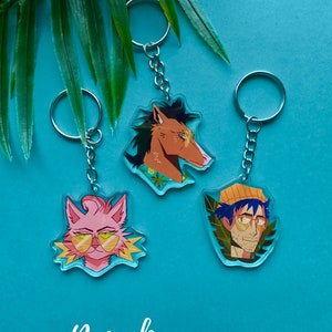 Tropical Bojack Charms