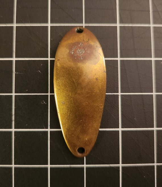 antique brass fishing lures Vintage Unknown Devon Phantom Minnow Type Lure For Sale What is this vintage solid