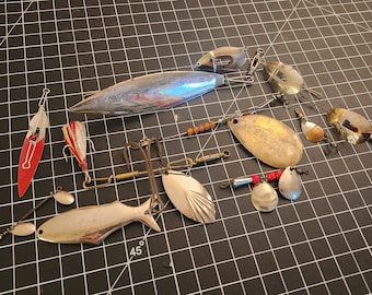 Vintage Bud Stewart Jointed Fishing Lure in Original Box - Etsy