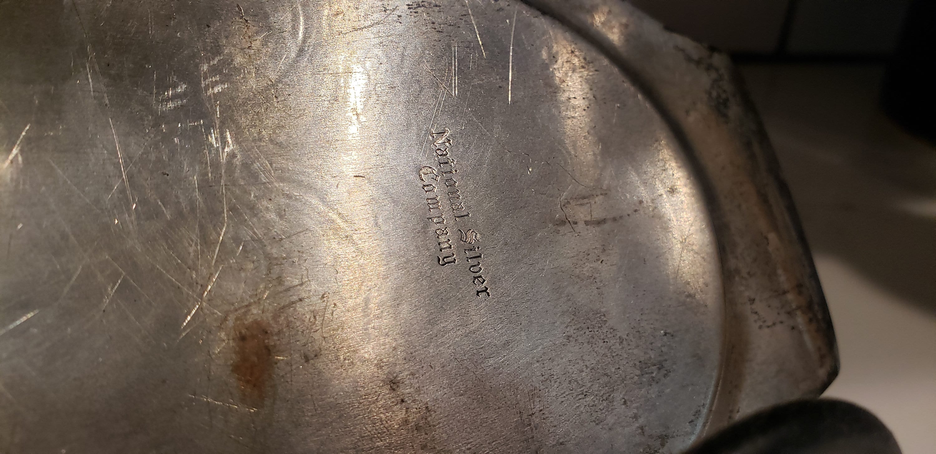 Vintage National Silver Company Silver Plated Oval Platter - Etsy