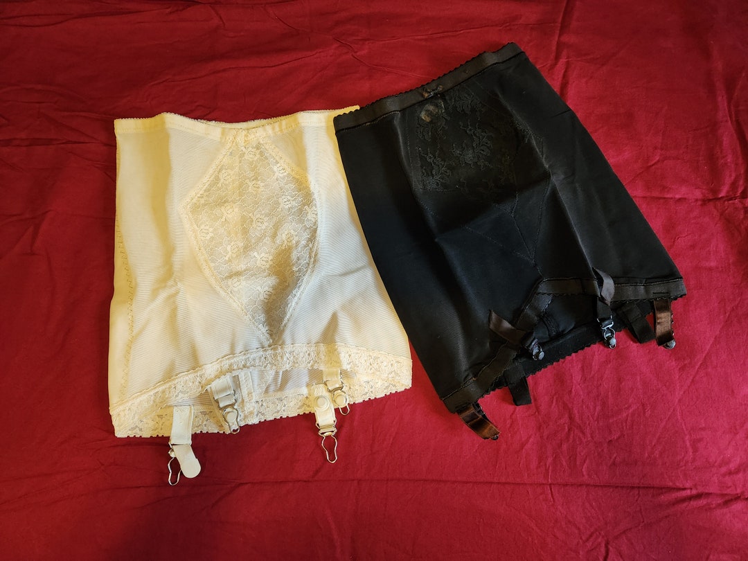 Antique 1950's Girdle With Garter Clasps Permalift and Unbranded Sold