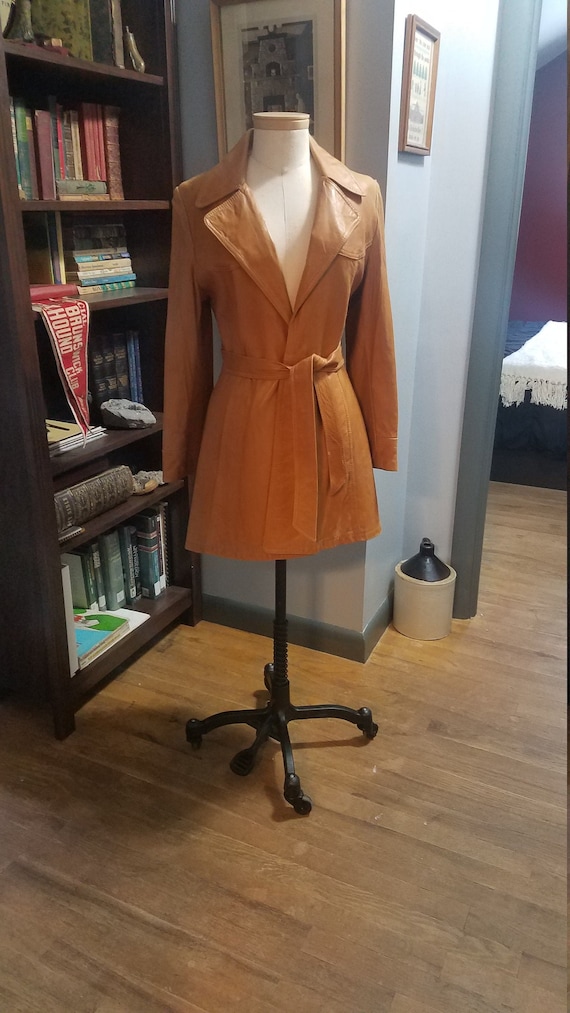 Vintage remy leather trench - Gem
