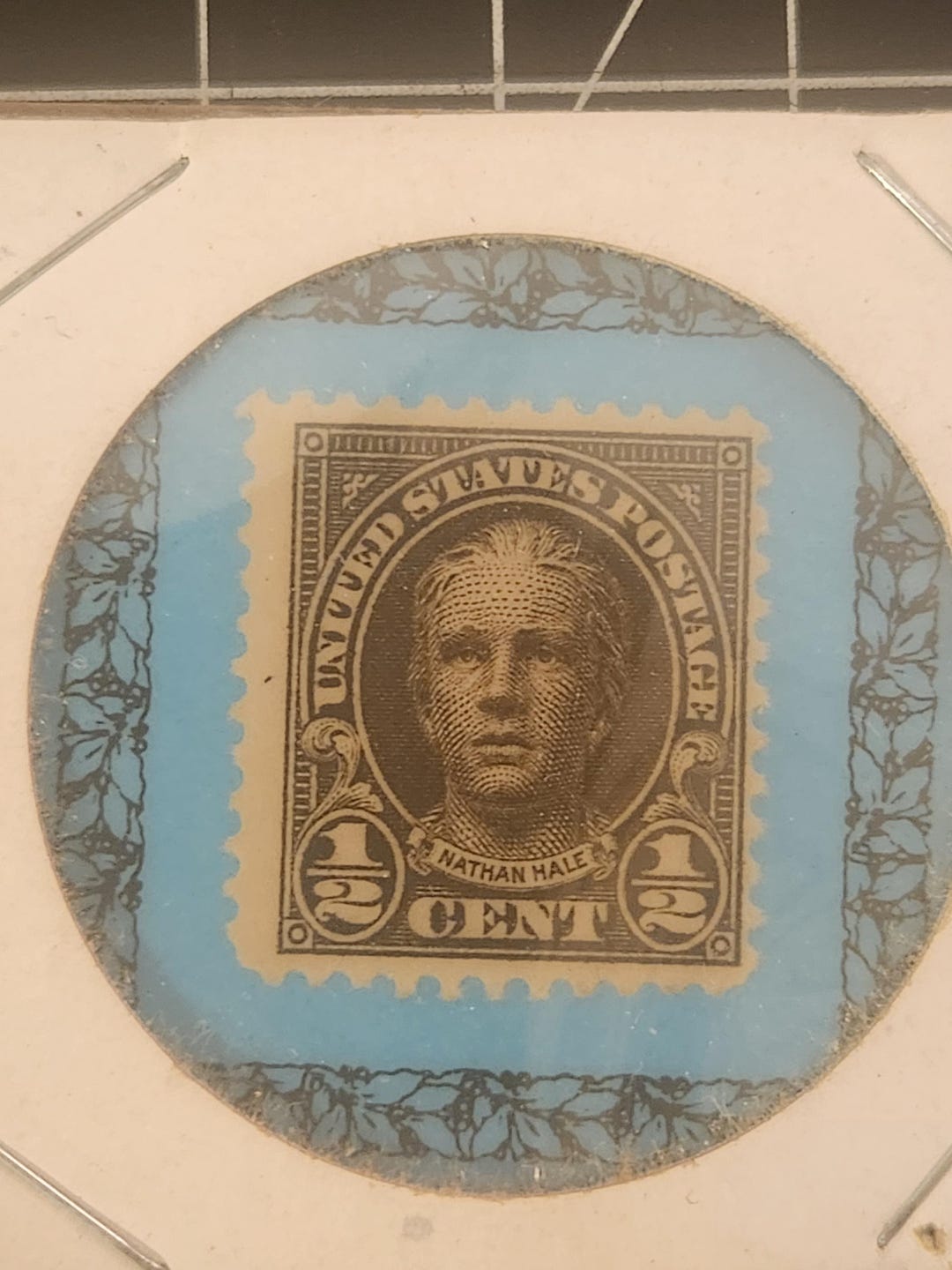 Antique Unused 1920's 1/2 (half) Cent Stamp Featuring Nathan Hale - Etsy