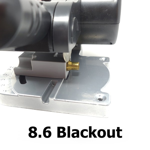 8.6 Blackout Cut off Trimming Jig Auto-Ejecting Brass Case Trimmer