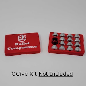 Hornady Bullet/OGive Gauge Comparator Kit Organizer/Holder *Magnetic*