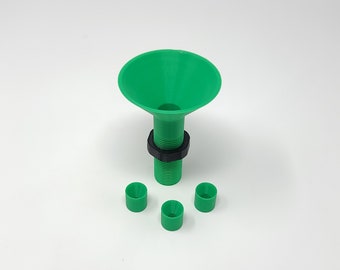 Recarga de la matriz de embudo de polvo * VERDE *