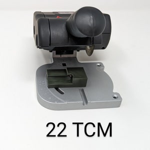 22 TCM Cut off Trimming Jig Auto-Ejecting Brass Case Trimmer