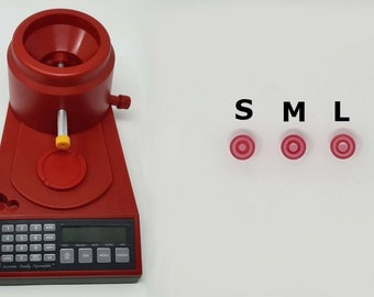 Hornady LNL Auto Charge Powder Nozzle Orifice Set de 3 Piezas S-M-L Reloading