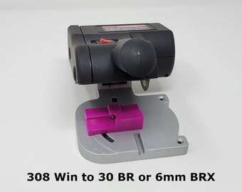 30BR or 6mm BRX Cut off Trimming Jig Auto-Ejecting Brass Case Trimmer