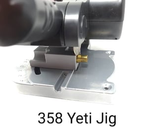 358 Yeti Cut off Trimming Jig Auto-Ejecting Brass Case Trimmer
