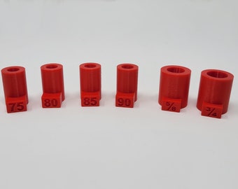 Lee Load-All 2 Reduced Bushings (4 Powder and 2 Shot Bushings)