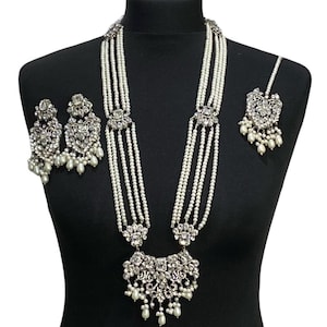 Pakistani jewelry , indian jewelry , Pakistani wedding jewelry , Pakistani , indian necklace , indian wedding jewelry , silver jewelry