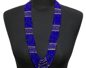 Pakistani jewelry , indian jewelry , Pakistani wedding jewelry , Pakistani mala, indian mala , indian wedding jewelry, royal blue mala, Mala