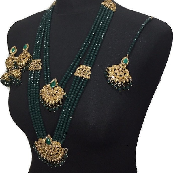 Pakistani jewelry , indian jewelry , Pakistani bridal jewelry , Pakistani jewellery , indian bridal jewelry , gold jewelry, green jewelry