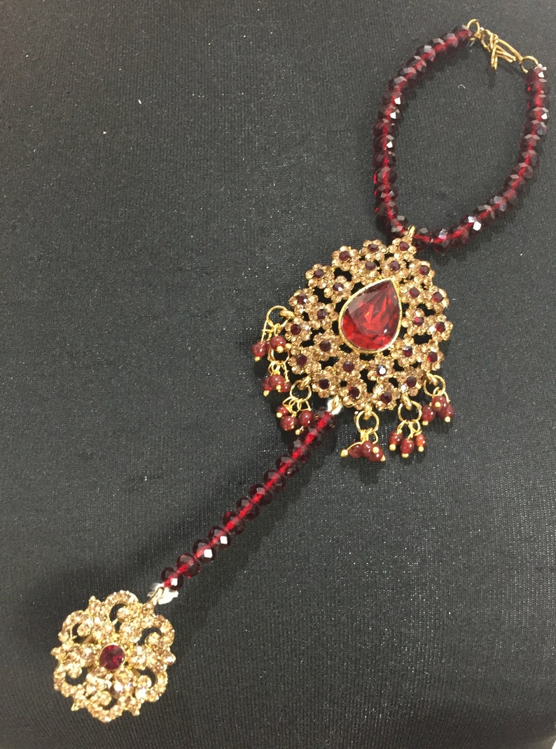 maroon jewelry Pakistani jewelry indian jewelry Pakistani bridal jewelry indian bridal jewelry Pakistani jewellery gold jewelry