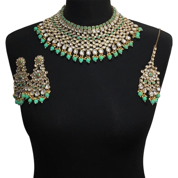 Lime green shop jewelry sets