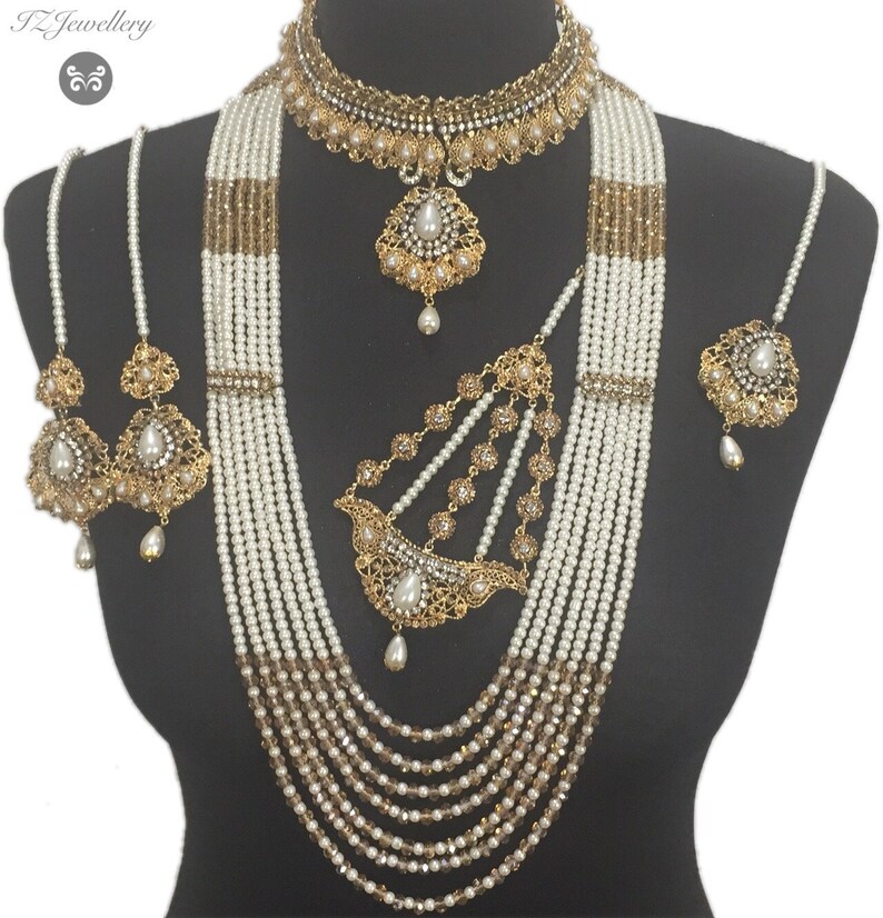 Pakistani jewelry indian jewelry Pakistani bridal jewelry Etsy