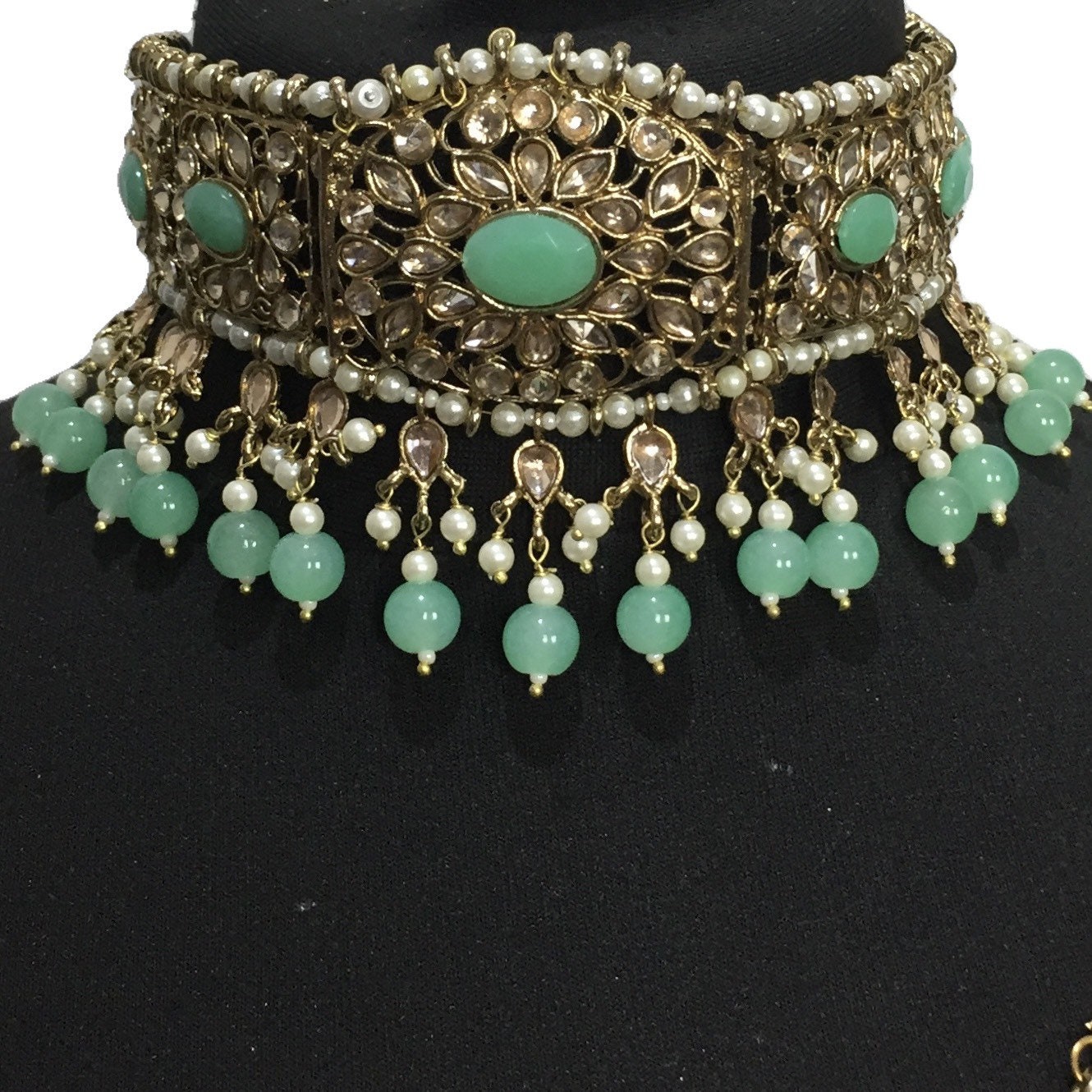 Elegant Pakistani choker Pakistani choker indian choker Etsy