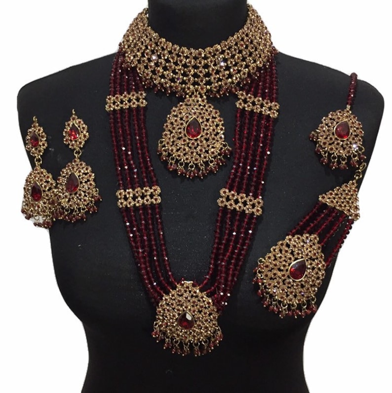 Pakistani Jewelry Indian Jewelry Pakistani Bridal Jewelry Etsy