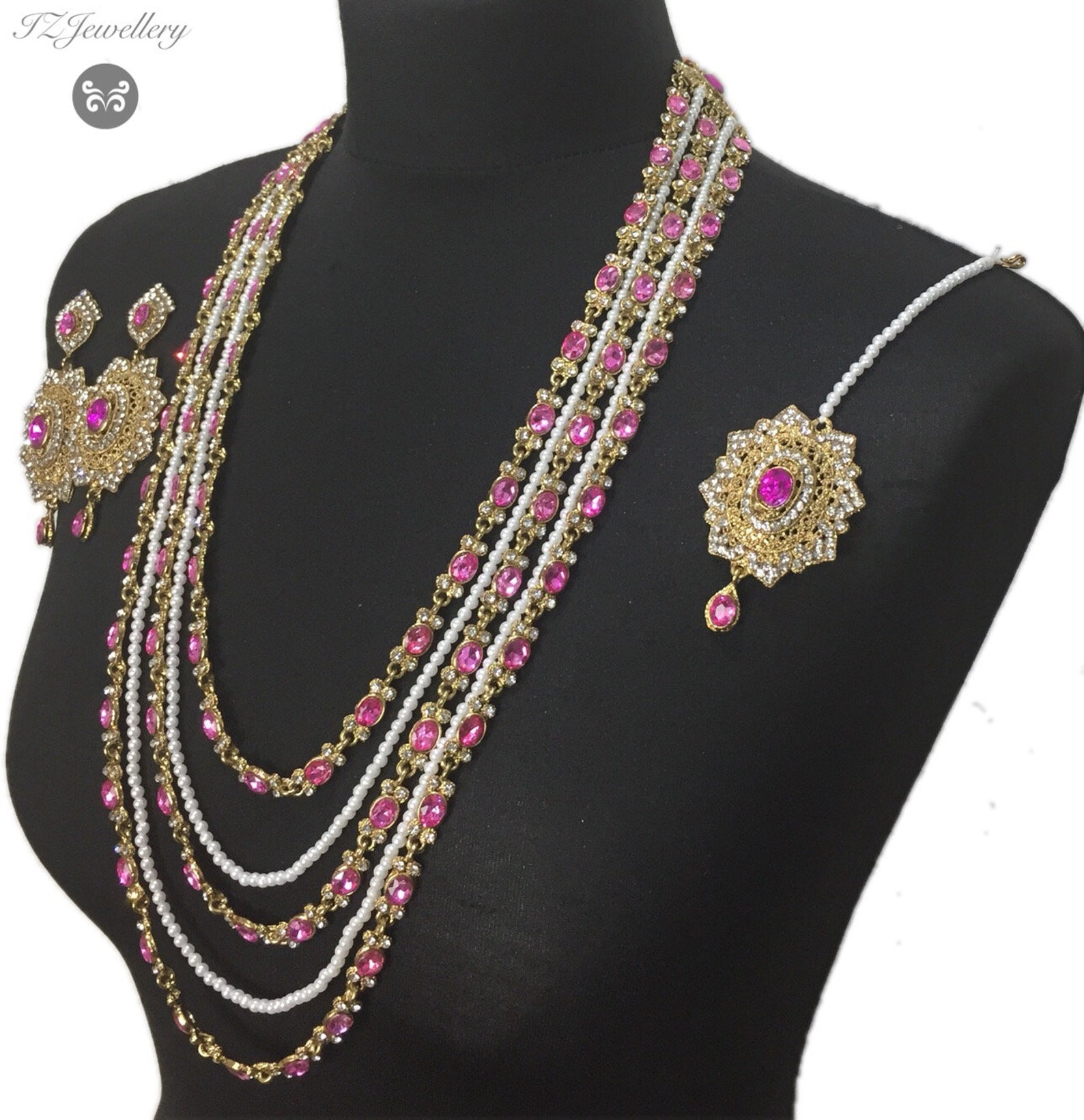 Pakistani Jewelry Indian Jewelry Pakistani Wedding Jewelry Etsy