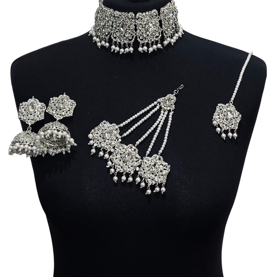 Pakistani Jewelry Indian Jewelry Pakistani Wedding Jewelry Etsy