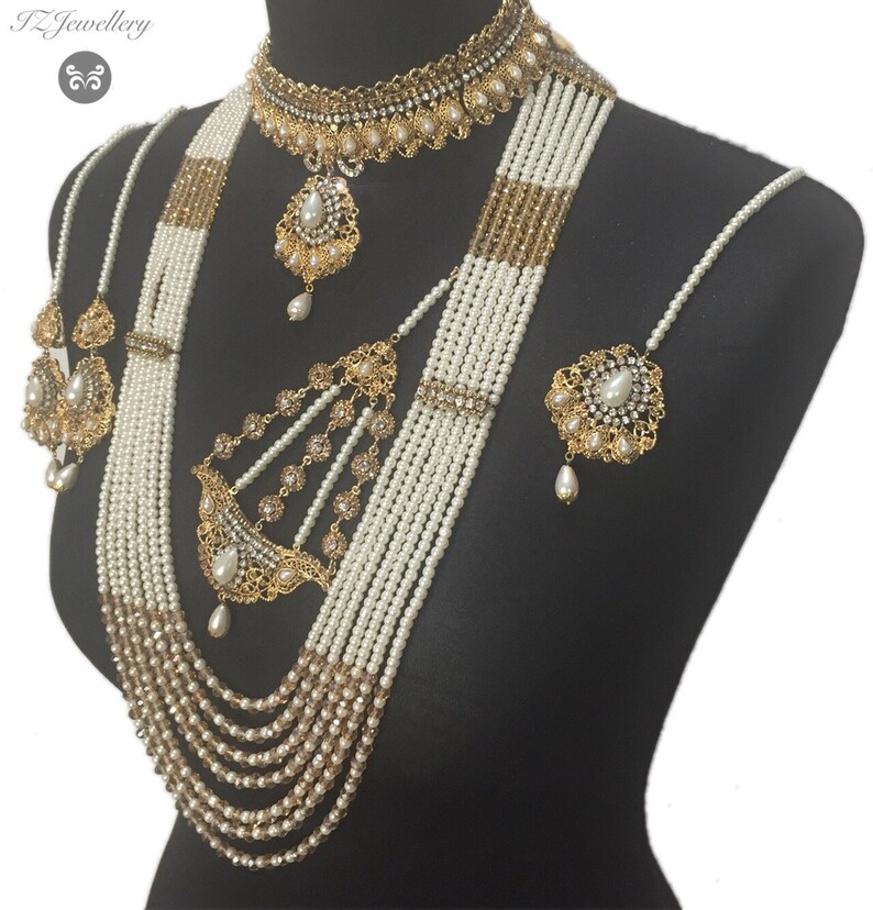 Pakistani jewelry indian jewelry Pakistani bridal jewelry Etsy
