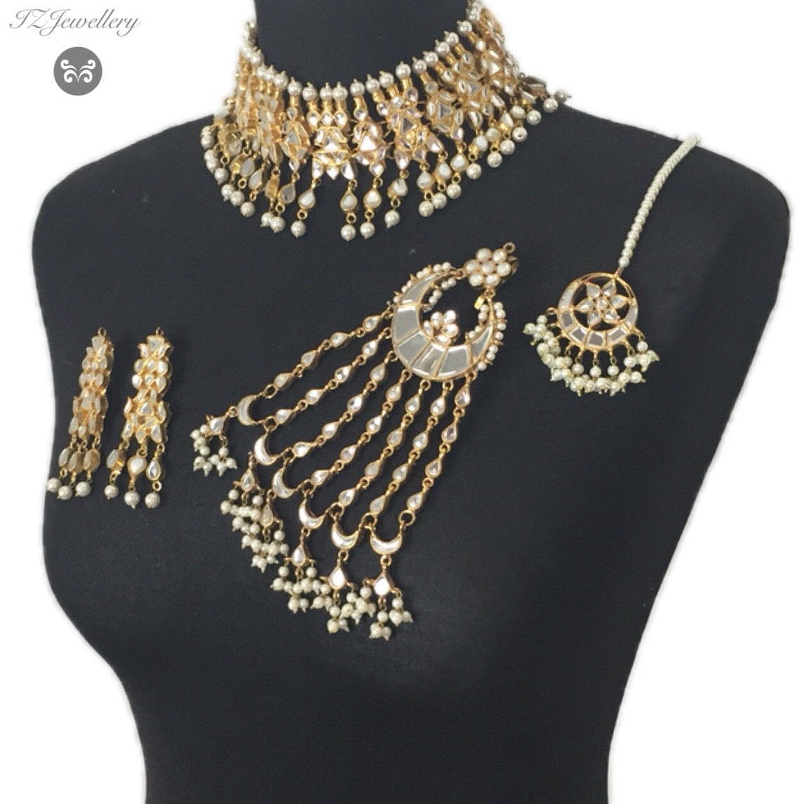 Pakistani Jewelry Indian Jewelry Pakistani Bridal Jewelry Etsy